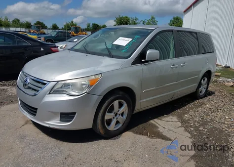 2010 Volkswagen Routan Se из США, поврежденный, VIN 2V4RW3D17AR294889
